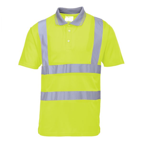 Hi-Vis Short Sleeve Polo