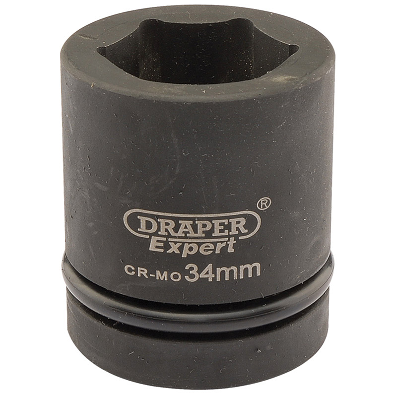 Expert 34mm 1" Square Drive Hi-Torq® 6 Point Impact Socket