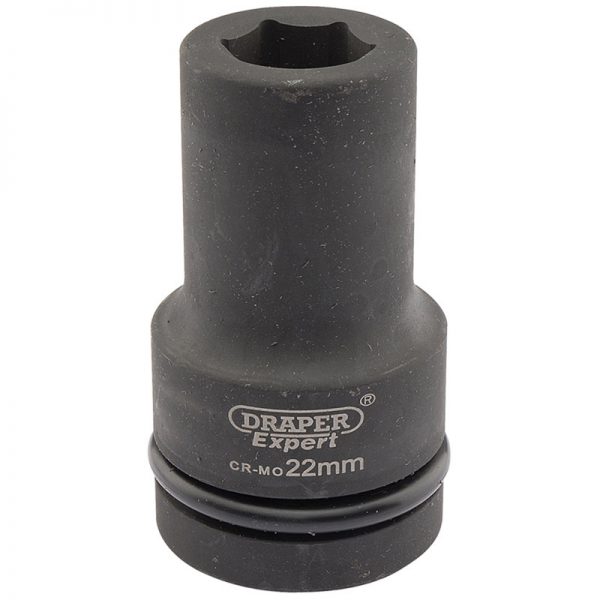 Expert 22mm 1" Square Drive Hi-Torq® 6 Point Deep Impact Socket