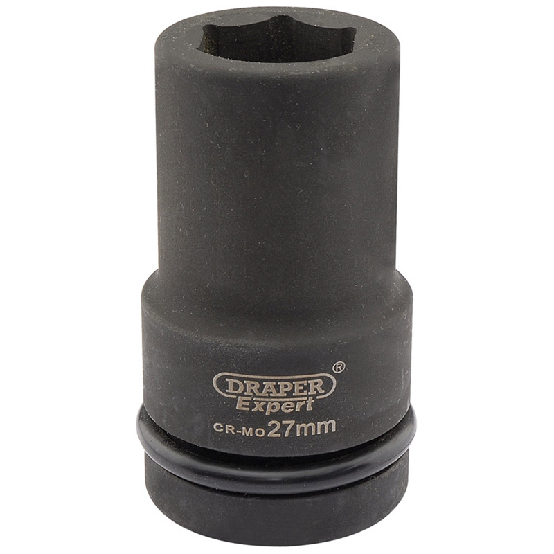 Expert 27mm 1" Square Drive Hi-Torq® 6 Point Deep Impact Socket