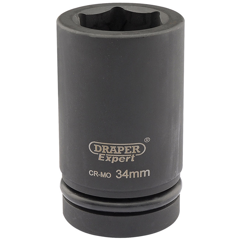 Expert 34mm 1" Square Drive Hi-Torq® 6 Point Deep Impact Socket