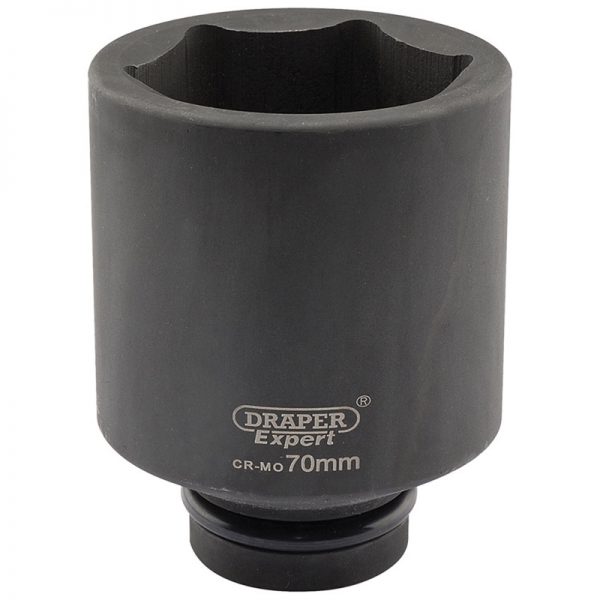 Expert 70mm 1" Square Drive Hi-Torq® 6 Point Deep Impact Socket