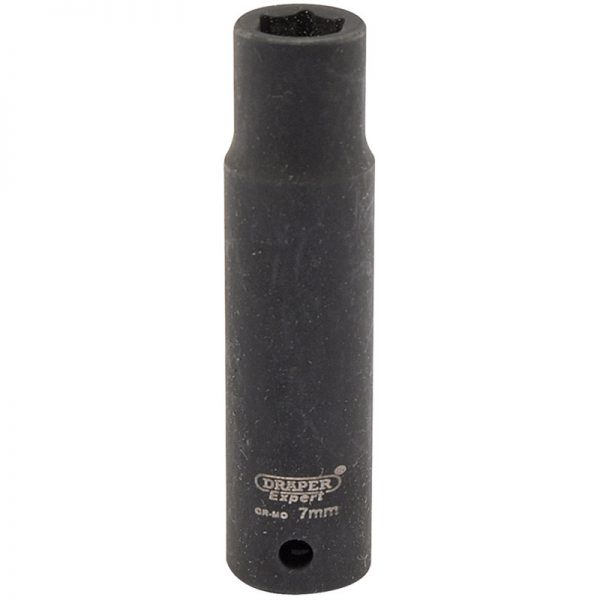 Expert 7mm 1/4" Square Drive Hi-Torq® 6 Point Deep Impact Socket