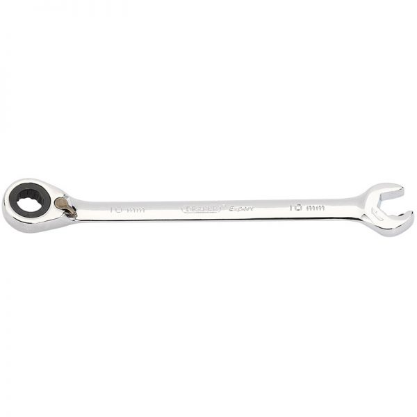 Expert 10mm Draper Expert Hi-Torq® Metric Reversible Double Ratcheting Combination Spanner