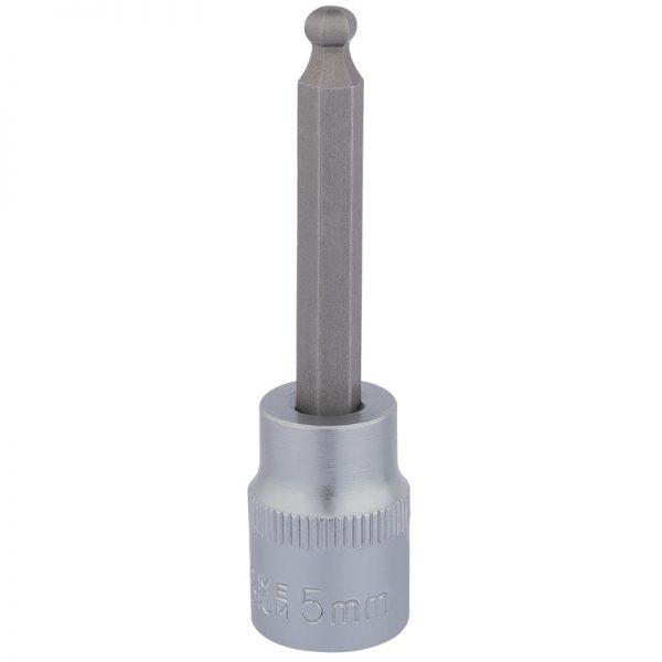 3/8" Sq. Dr. Ball End Hexagonal Socket Bits (5mm)