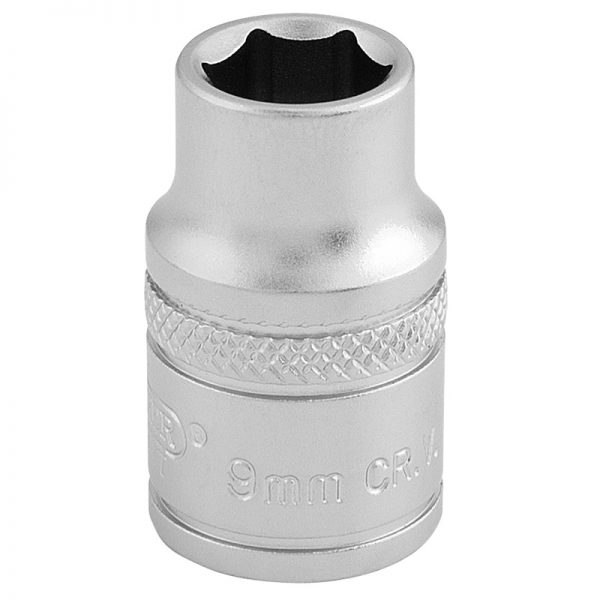 3/8" Square Drive 6 Point Metric Socket (9mm)