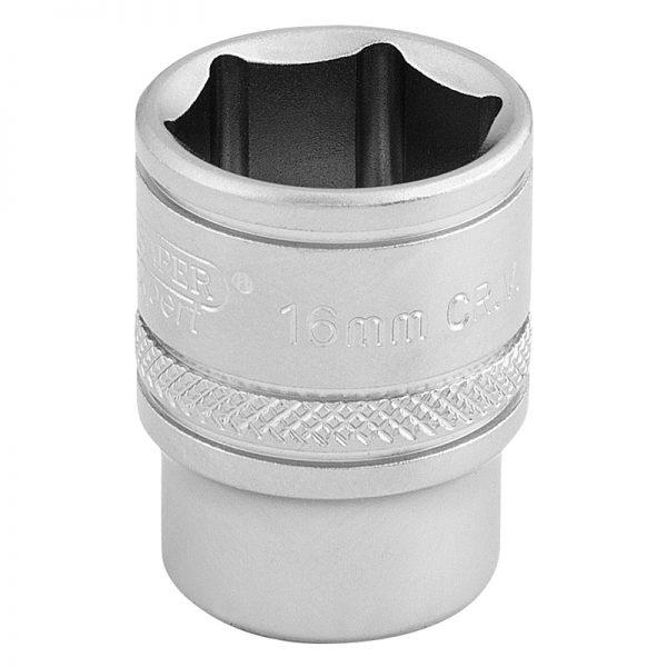 3/8" Square Drive 6 Point Metric Socket (16mm)