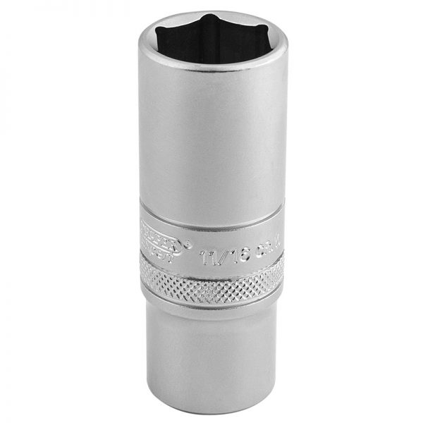 3/8" Square Drive 6 Point Metric Deep Socket (17mm)