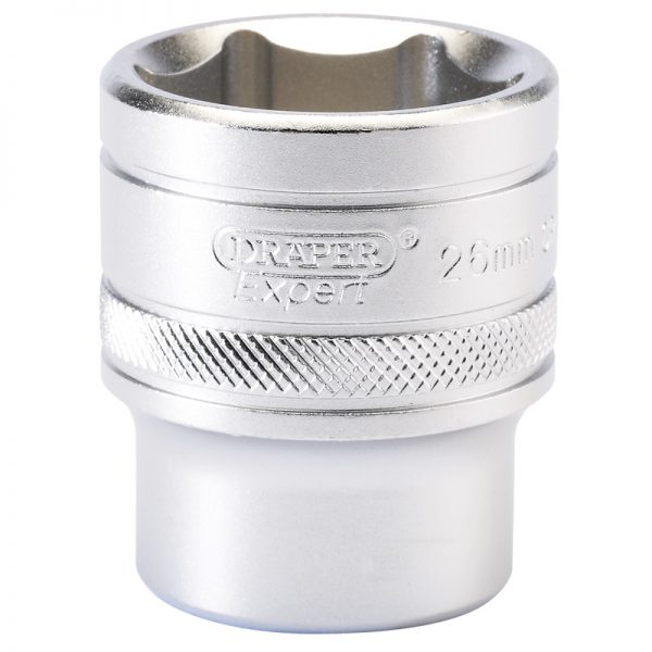 1/2" Square Drive 6 Point Metric Socket (26mm)