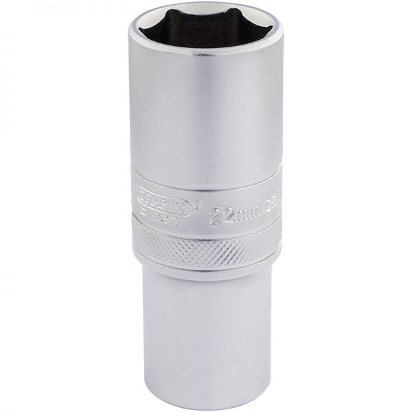 1/2" Square Drive 6 Point Metric Deep Socket (22mm)