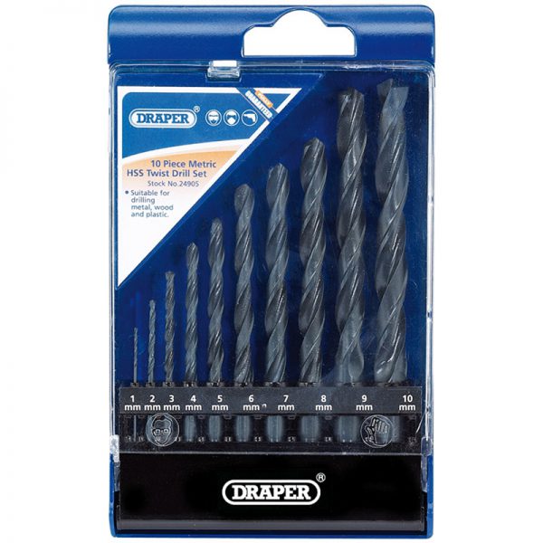 Metric HSS Drill Set (10 Piece)