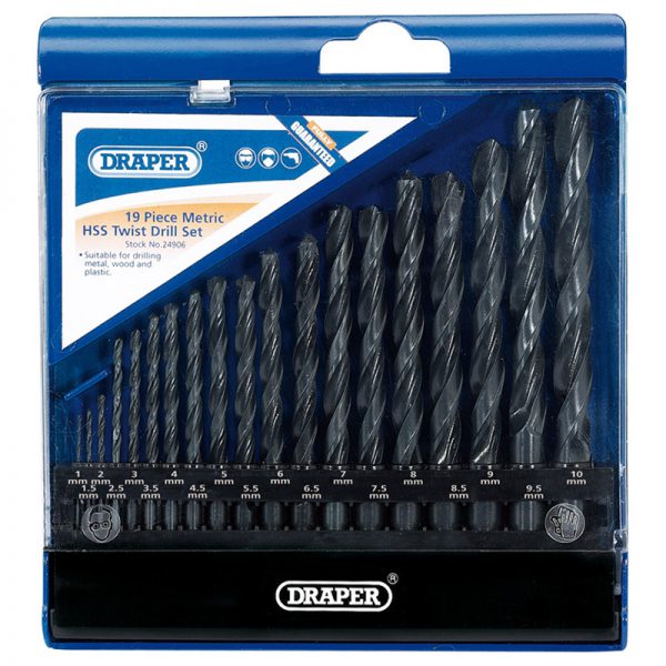 Metric HSS Drill Set (19 Piece)