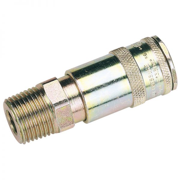 1/2" BSP Taper Male Thread Vertex Air Coupling (Sold Loose)