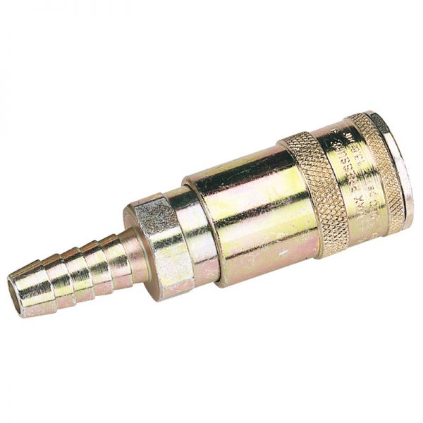 3/8" Bore Vertex Air Line Coupling with Tailpiece (Sold Loose)