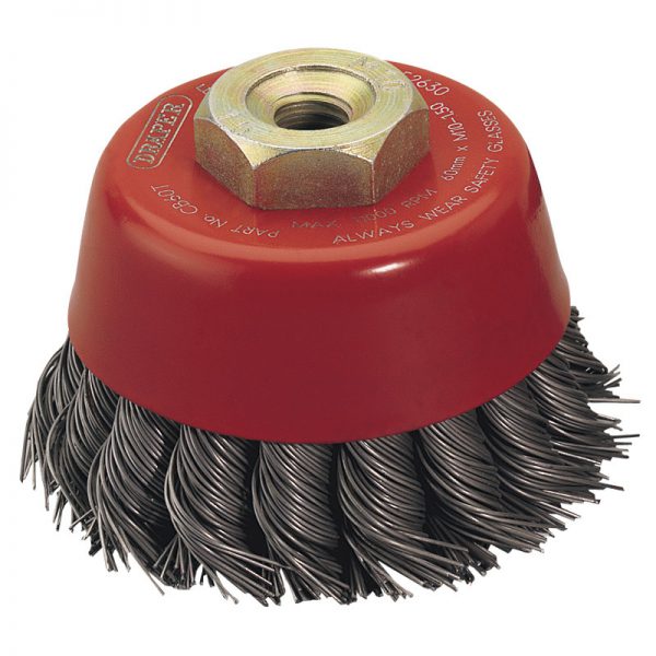 Expert 60mm x M10 Twist Knot Wire Cup Brush