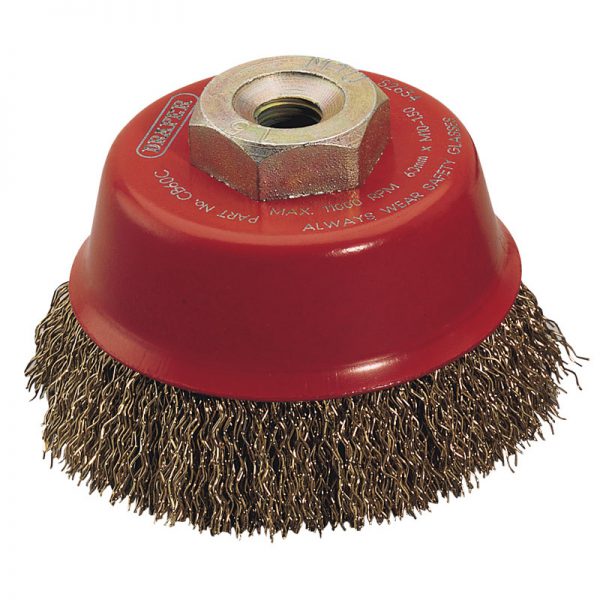 Expert 60mm x M10 Crimped Wire Cup Brush