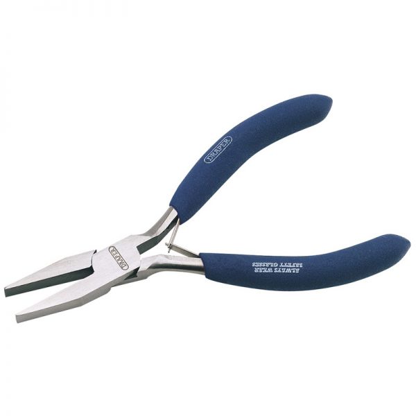 125mm Carbon Steel Flat Nose Pliers