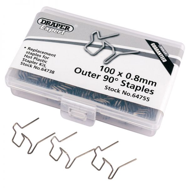 0.8MM Double U Staples (50)