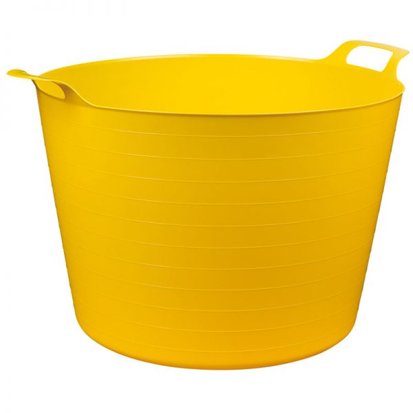 Multi Purpose Flexible Bucket - Yellow (60L)