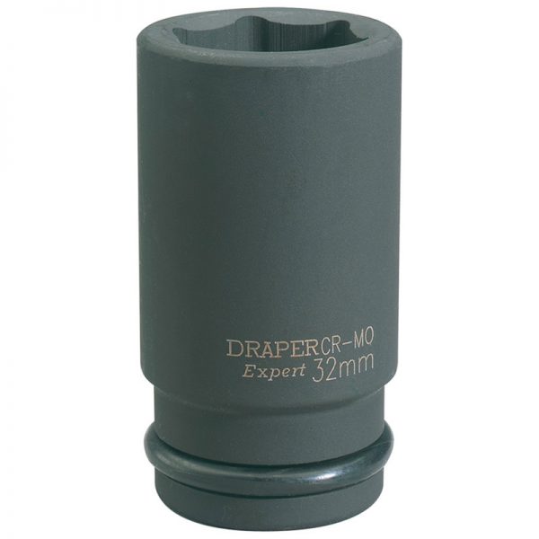 Expert 32mm 3/4" Square Drive Hi-Torq® 6 Point Deep Impact Socket