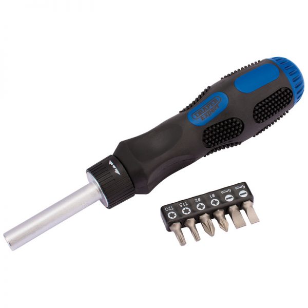 Ratchet Screwdriver and Bit Set (7 piece)