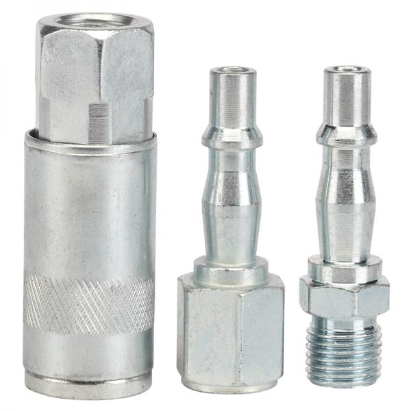 1/4" BSP Air Line Coupling Set (3 Piece)