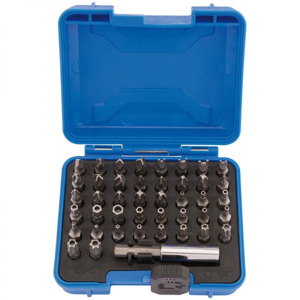 Security Screwdriver Bit Set (43 piece)