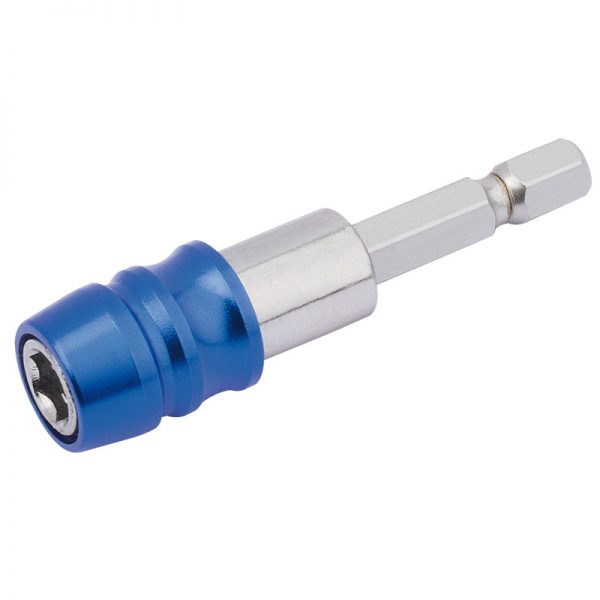 Quick Release Bit Holder - 65mm Long 1/4" (F) x 1/4" (M)