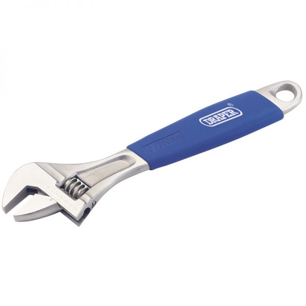 250mm Soft Grip Adjustable Wrench