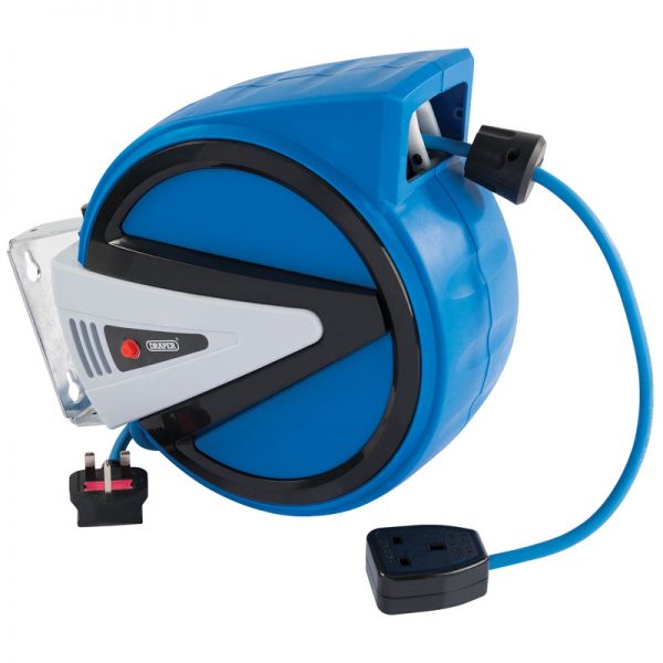 230V Retractable Electric Cable Reel (10M)