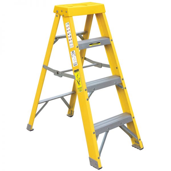 Expert Fibreglass 3 Step Ladder