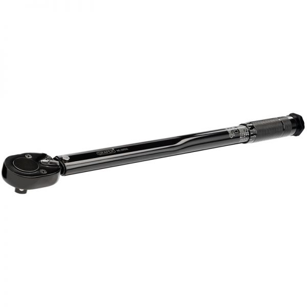 1/2" Square Drive 30 - 210Nm or 22.1-154.9 lb-ft Ratchet Torque Wrench