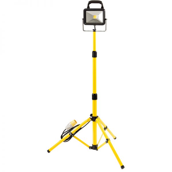 110V COB LED Worklamp with Tripod (20W)